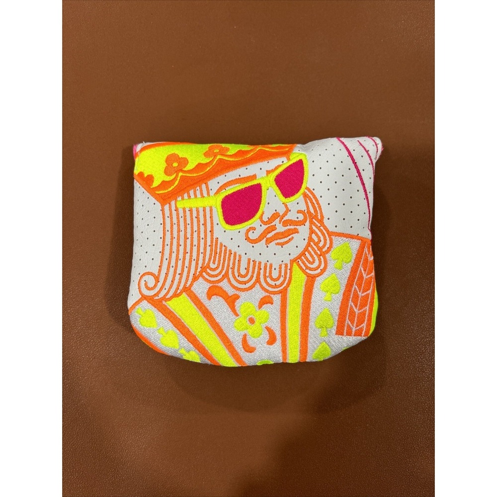 Swag Golf Orange & Bolt KING Mallet Putter Cover Brand New Never Released